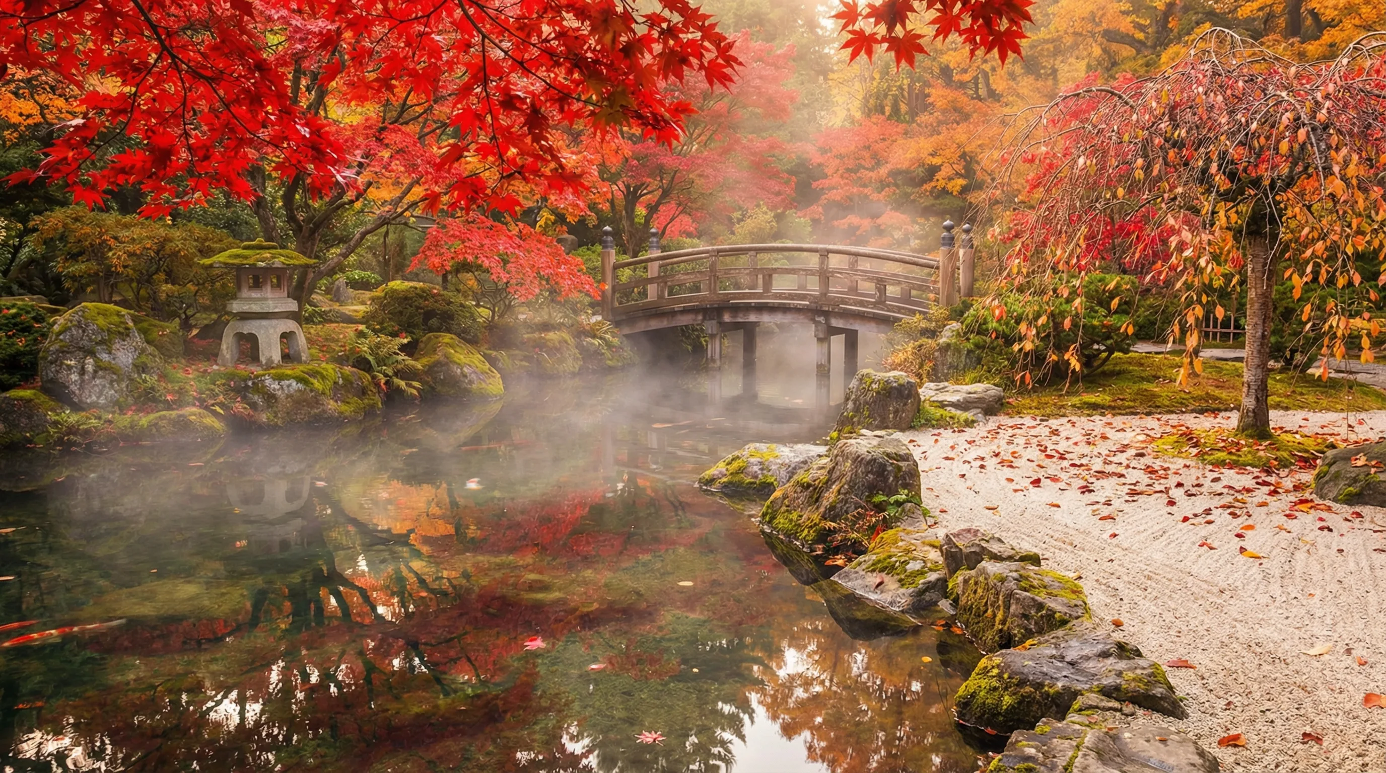 困困兔热门视频 - 日式庭院秋韵